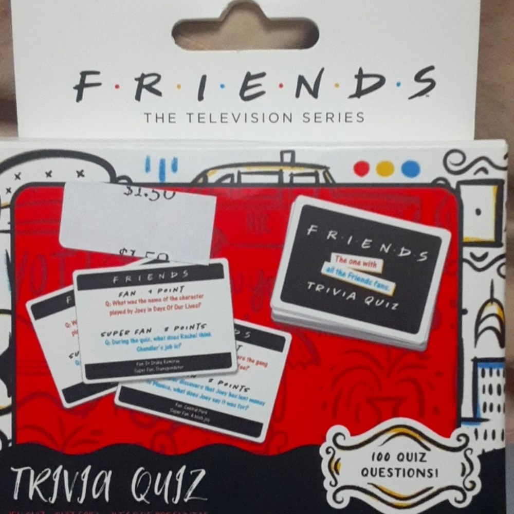 Friends Television Series Trivia Game